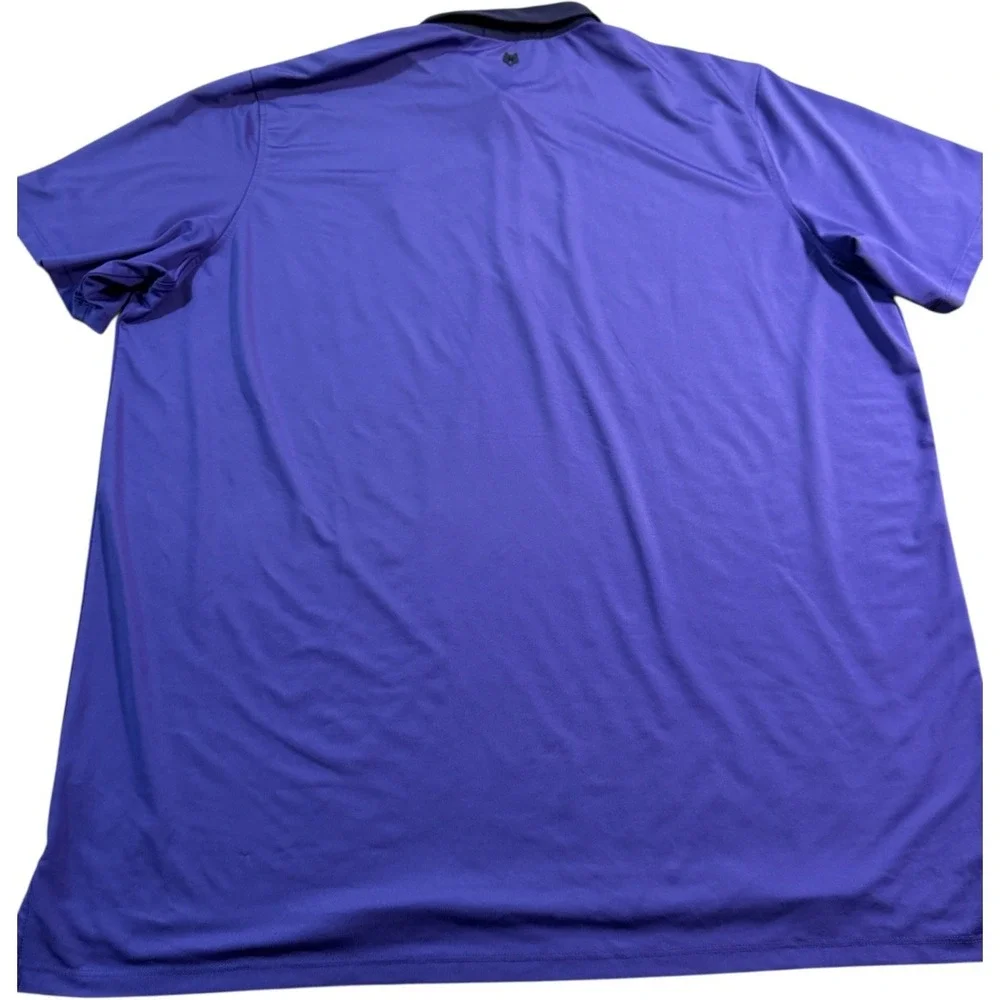 Greyson XXL Golf Polo Purple BHCC 1912 Wolf Logo‎ Short Sleeve Mens